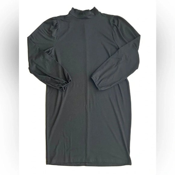 NWT Torrid Dress Women's Black Mini Jersey Blouson Sleeve Bodycon‎ Size 2 - Picture 3 of 13